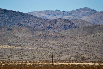 Slow motion, Wonder Valley, California.