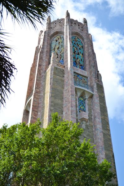 Northeast side of Bok Tower, Florida.