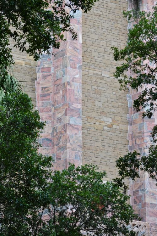 Coquina & Marble, Bok Tower, Florida.