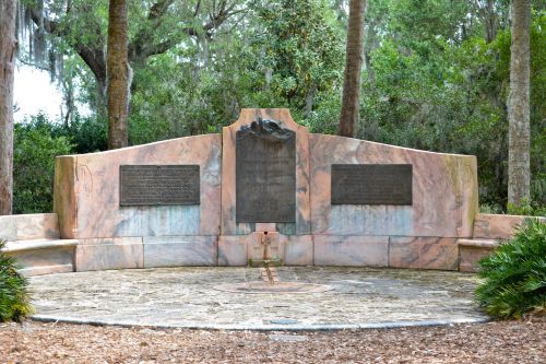 Tribute to Edward William Bok, Bok Tower Sanctuary, Florida.