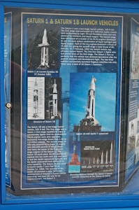 Apollo Memorial Kiosk, Launch Complex 34, Cape Canaveral Air Force Station.