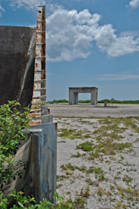 Flame Deflector, Launch Complex 34, Cape Canaveral Air Force Station.