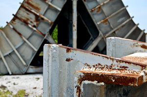 Flame Deflector, Launch Complex 34, Cape Canaveral Air Force Station.